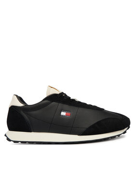 Tommy Jeans Αθλητικά Tommy Jeans Tjm Retro Runner Archive Mix Mat EM0EM01763 Μαύρο