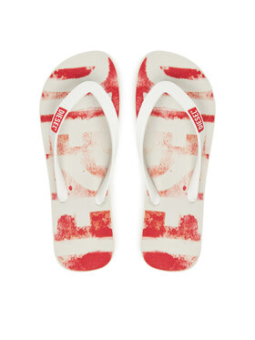 Diesel Čības uz pirksta Diesel Sa-Rio Y03601P4070 H5699 Balts