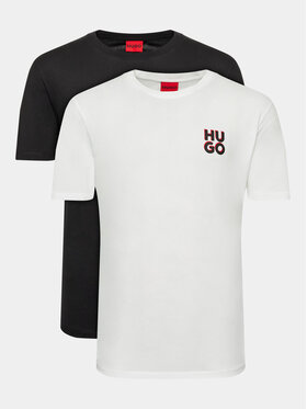 HUGO HUGO Komplet t-shirt majic﻿ 50492550 Bela Regular Fit