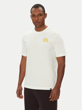adidas adidas Футболка Food Grilled Cheese Graphic JM6459 Білий Regular Fit