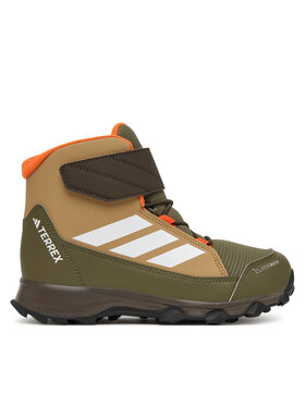 adidas Трекінгові черевики adidas Terrex Snow Cw JR4189 Коричневий
