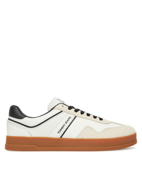 Tommy Jeans Snīkeri Tommy Jeans The Greenwich Leather EM0EM01587 Écru