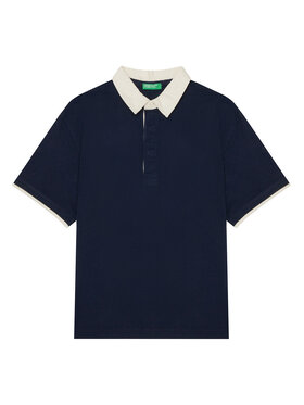 United Colors Of Benetton United Colors Of Benetton Poloshirt 3MI5C301U Dunkelblau Relaxed Fit