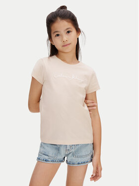 Calvin Klein Jeans Calvin Klein Jeans Camiseta LVCKSJA17G Rosa Regular Fit
