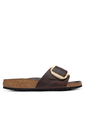 Birkenstock Шльопанці Birkenstock Madrid Big Buckle 1032914 Темно-коричневий