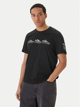 Reebok Reebok Camiseta Harley RK25569CCM Negro Regular Fit
