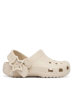 Crocs Παντόφλες Crocs Classic Star Buckle Clog 213941 Ανοιχτό μπεζ
