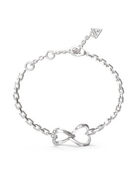 Guess Rokassprādze Guess JUBB0461 8JW Sudraba