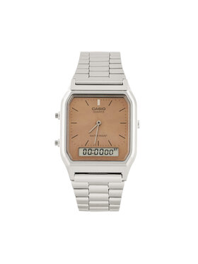 Casio Годинник Casio Vintage AQ-230A-4AMQYES Срібний
