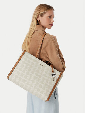 KARL LAGERFELD Handtasche KARL LAGERFELD B3W30136 Creme