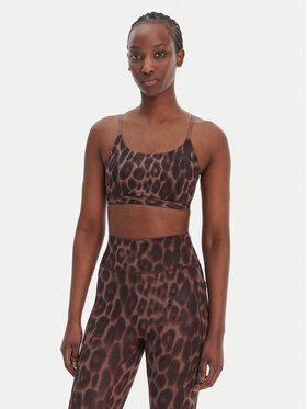 adidas adidas Спортивний бюстгальтер Optime Essentials Workout KA6343 Коричневий