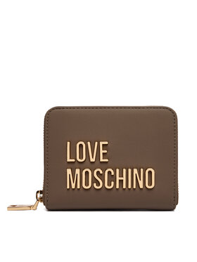 LOVE MOSCHINO Peňaženka LOVE MOSCHINO JC5613PP0PKD0203 Hnedá
