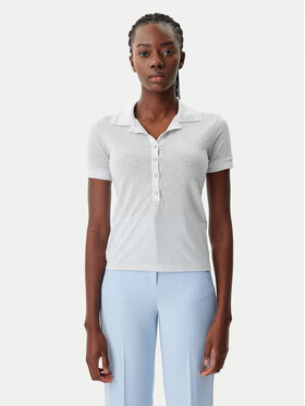 Patrizia Pepe Patrizia Pepe Поло 8K0279/K128-W180 Срібний Regular Fit