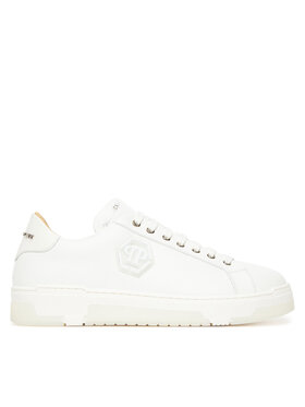 PHILIPP PLEIN Sneakersy PHILIPP PLEIN PAES USC0722 PLE005N01 Biela