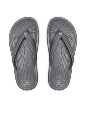 Crocs Čības uz pirksta Crocs Crocband Flip 11033 Pelēks