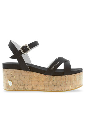 U.S. Polo Assn. Sandále U.S. Polo Assn. Loren LOREN002 Čierna