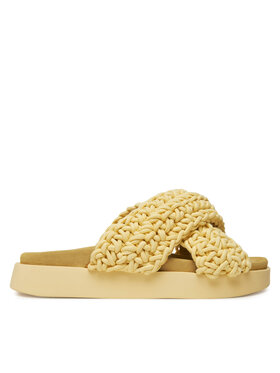 Inuikii Шльопанці Inuikii Woven 70104-105 Жовтий