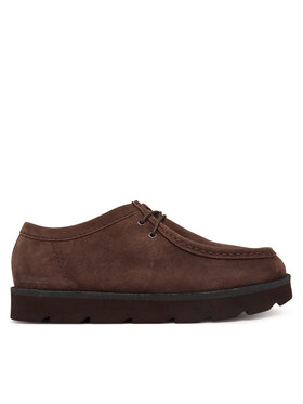 Clarks Pusbačiai Clarks Meare Walla 26182840 Tamsiai ruda