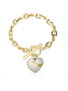 Guess Bransoletka Guess JUBB0449 6JW Złoty
