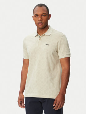 BOSS BOSS Polo Swing 50564801 Beige claro Regular Fit