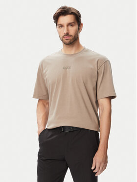 BOSS BOSS Футболка Tee 10 50519368 Бежевий Relaxed Fit
