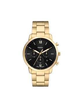 Fossil Pulkstenis Fossil Neutra Chronograph FS6093 Zelta