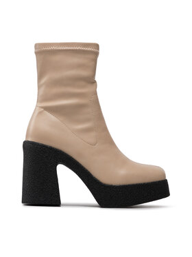 DeeZee Členková obuv DeeZee ZAL96063T-3 Béžová