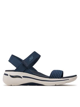 Skechers Sandály Skechers Go Walk Arch Fit Sandal-Polished 140264/NVY Tmavomodrá