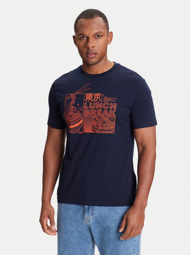 United Colors Of Benetton United Colors Of Benetton Футболка 3I1XU10A4 Cиній Relaxed Fit
