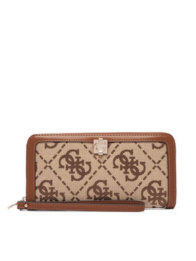 Guess Гаманець Guess Audrey Logo Slg SWJG97 55146 Коричневий