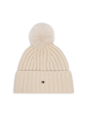 Tommy Hilfiger Berretto Tommy Hilfiger Th Flag AW0AW19330 Crema