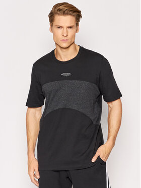 adidas adidas Футболка R.Y.V. Basic HC9470 Чорний Regular Fit