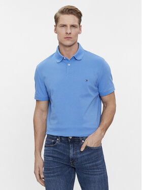 Tommy Hilfiger Tommy Hilfiger Polo majica 1985 MW0MW17770 Modra Regular Fit