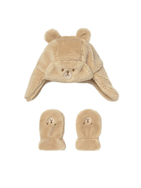 Mayoral Súprava čiapka a rukavice Mayoral 10023 Béžová