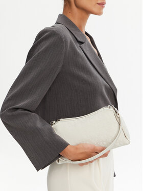 Calvin Klein Jeans Handtasche Calvin Klein Jeans Ckj Monogram Drop Sm Shoulder Ba LV04K3142G Creme