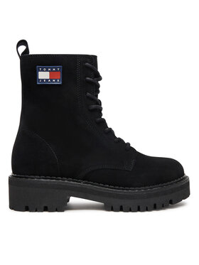 Tommy Jeans Šnurovacia obuv Tommy Jeans Urban EN0EN02630 Čierna
