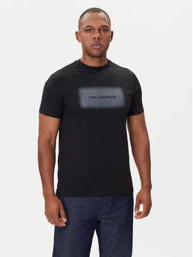 KARL LAGERFELD KARL LAGERFELD Camiseta 755072 554255 Negro Regular Fit