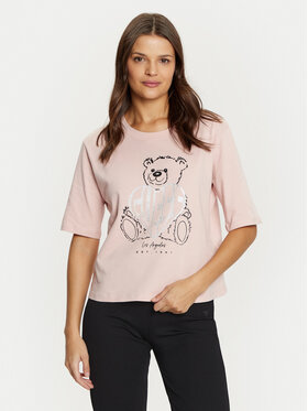 Guess Guess Футболка V5RI09 I3Z14 Рожевий Regular Fit