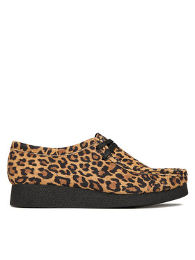 Clarks Poltopánky Clarks WallabeeEVOSh 26184612 Hnedá