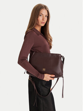 PINKO Torebka PINKO Maxi Clutch+Tracolla SP Al 25-26 PLTT 105825 A0QO Brązowy