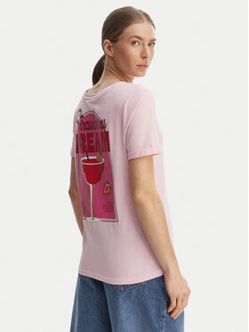 ONLY ONLY Camiseta Kita 15291465 Rosa Regular Fit