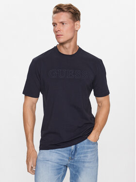 Guess Guess Футболка Z2YI11 J1314 Cиній Regular Fit