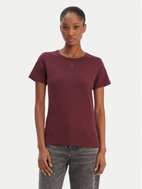 HUGO HUGO Camiseta Deloris 50512002 Guinda/burdeos Regular Fit