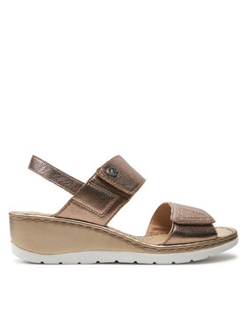 Caprice Sandále Caprice 9-28251-42 Zlatá