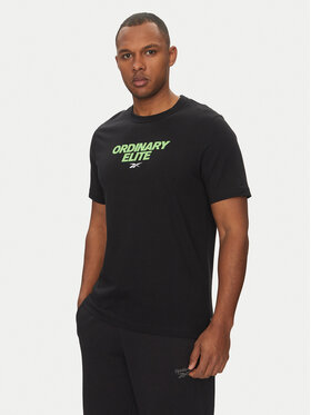 Reebok Reebok Футболка 100218824 Чорний Regular Fit