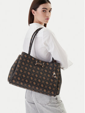 Guess Сумка Guess Carrie Logo HWGP98 98220 Коричневий