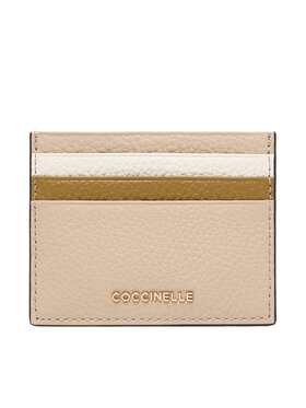 Coccinelle Калъф за кредитни карти Coccinelle M10 Metallic Tricolor E2 M10 12 95 01 Бежов