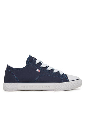 Tommy Hilfiger Plátenky Tommy Hilfiger T3X9-33846-0890 M Modrá