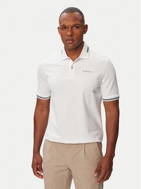 Bugatti Bugatti Polo 8150-15031E Blanco Regular Fit