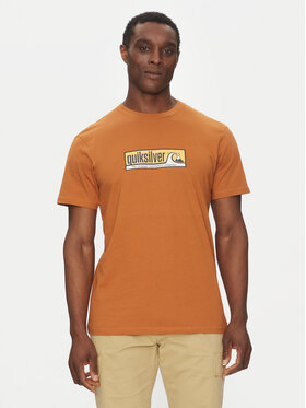 Quiksilver Quiksilver T-shirt EQYZT08040 Narančasta Regular Fit